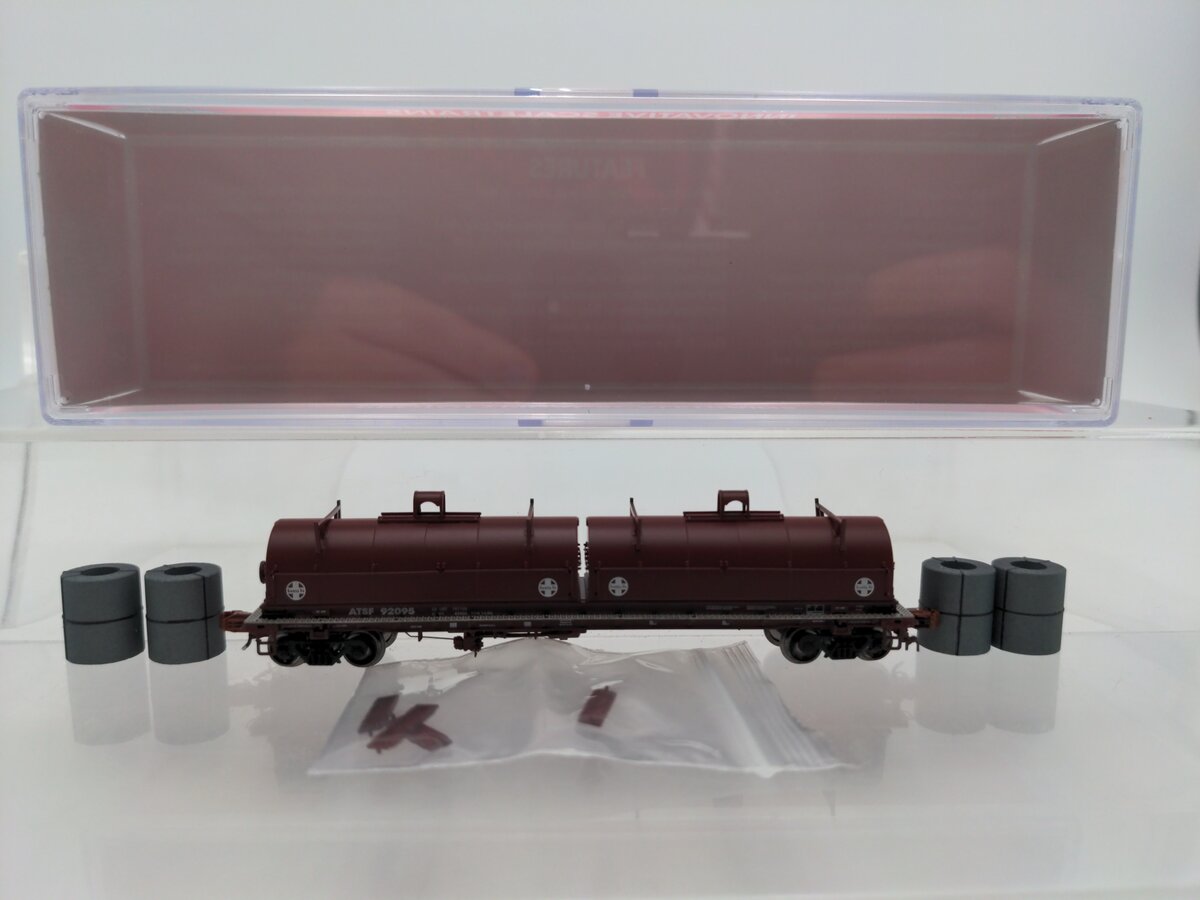 Scale Trains SXT38636 N Scale Santa Fe Coil Car #92095 LN/Box
