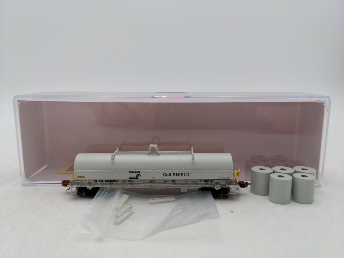 Scale Trains SXT33540 N Scale Conrail 42' Thrall-Trinity Coil Steel Car #623620 LN/Box