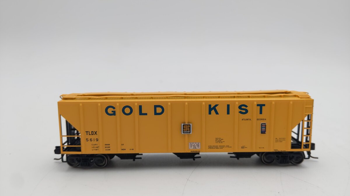 ExactRail EN-53023-1 N Scale Gold Kist/TLDX PS-2CD 4427 Covered Hopper #5619 LN/Box