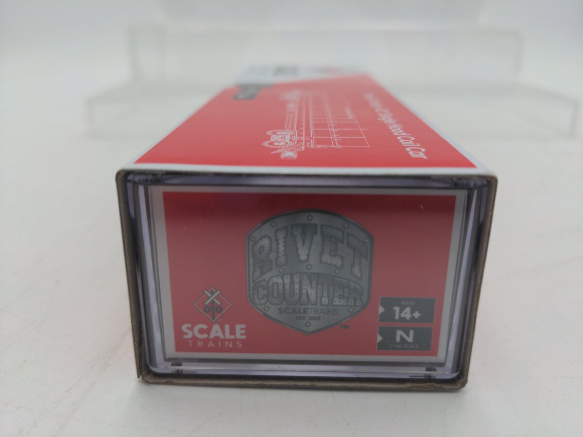 Scale Trains SXT33561 N Scale Indiana Harbor Belt Coil Car #167195 LN/Box