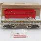 McCoy 256TW Standard Gauge Flat Car w/ Tent Wagon EX/Box