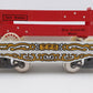 McCoy 256TW Standard Gauge Flat Car w/ Tent Wagon EX/Box