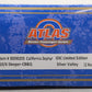 Atlas 3009020S O California Zephyr "Silver Valley" 2-Rail 10/6 Sleeper Car MT/Box