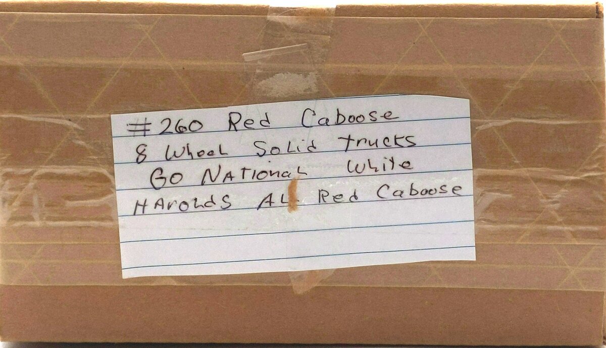 McCoy 1002 Standard Gauge TCA 1976 National Caboose EX/Box