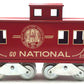 McCoy 1002 Standard Gauge TCA 1976 National Caboose EX/Box