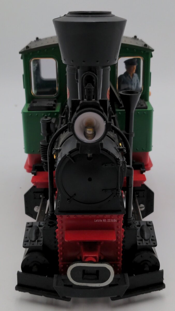 LGB 2020 G Scale 0-4-0 Staintz Steam Locomotive (Green) #2 EX – Trainz