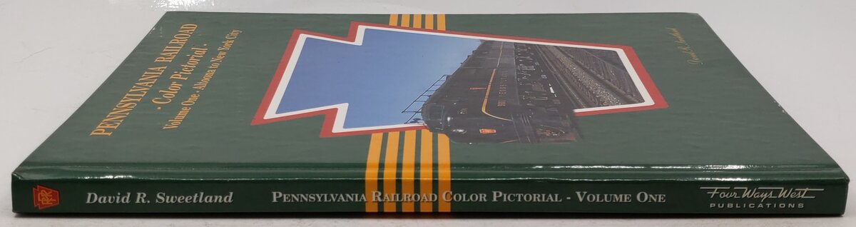 Pennsylvania Railroad Color Pictorial Vol.1 Hardcover Book By David R. Sweetland VG