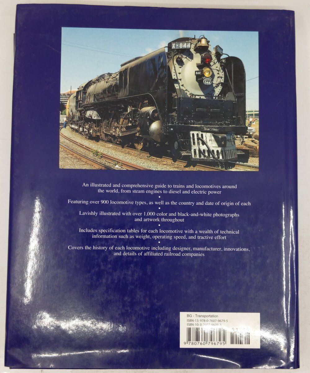 The Encyclopedia Of Trains & Locomotives Hardcover Book By David Ross VG