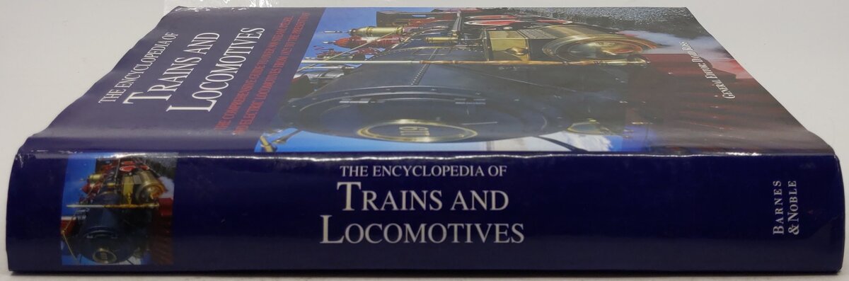 The Encyclopedia Of Trains & Locomotives Hardcover Book By David Ross VG