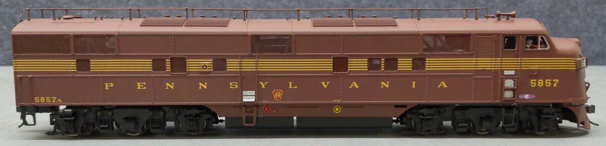 Sunset Models O ABS PRR-T EMD E7 Diesel 2-Rail Locomotive (Run #1) #5857 NIB