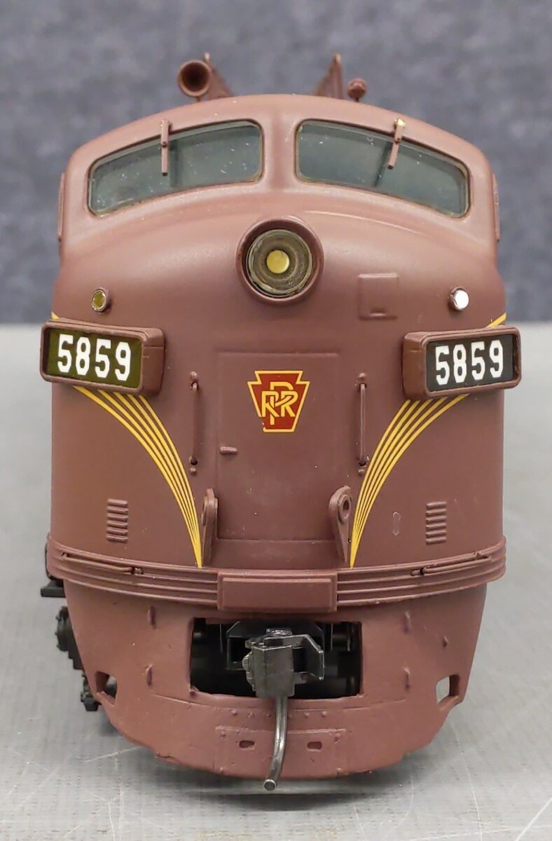 Sunset Models O ABS PRR-T EMD E7 Diesel 2-Rail Locomotive (Run #1) #5859 NIB