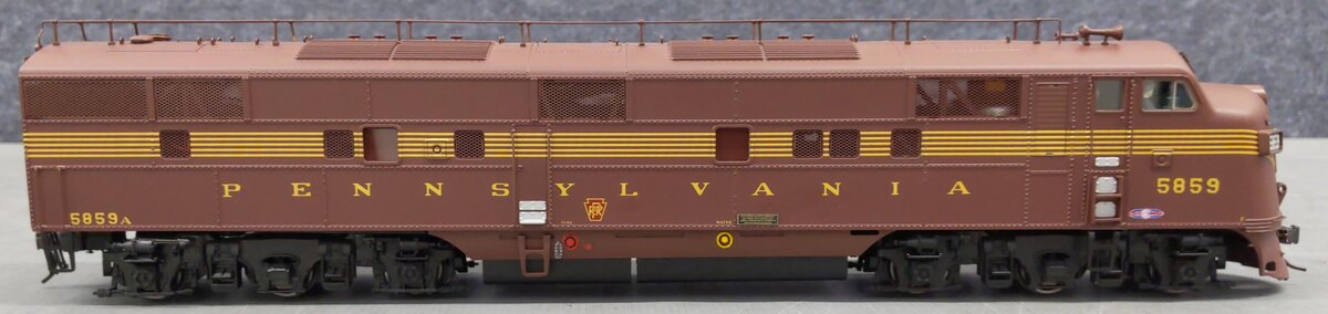 Sunset Models O ABS PRR-T EMD E7 Diesel 2-Rail Locomotive (Run #1) #5859 NIB