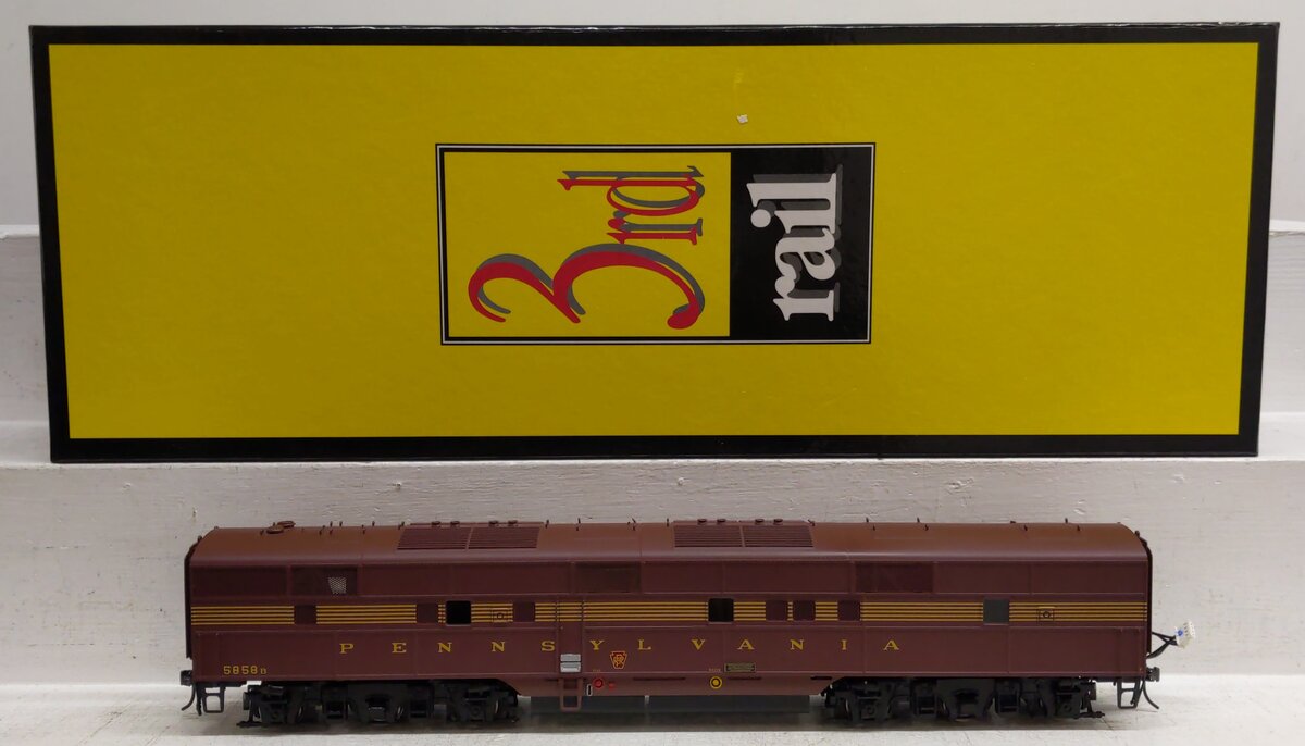 Sunset Models O ABS PRR-T EMD E7 Diesel 2-Rail Locomotive B Unit (Run #1) #5858 LN/Box