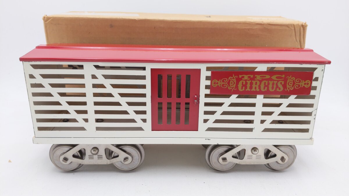 McCoy 256PS Standard Gauge TPC Circus Animal Car EX/Box