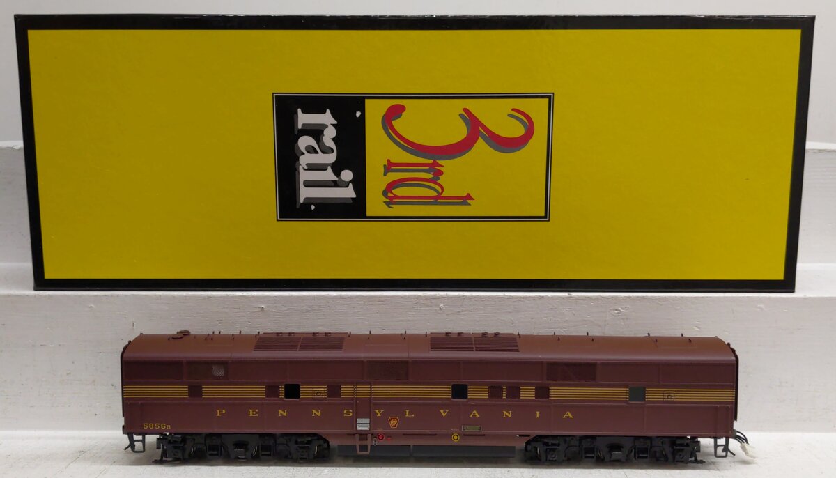 Sunset Models O ABS PRR-T EMD E7 Diesel 2-Rail Locomotive B Unit (Run #1) #5856 LN/Box