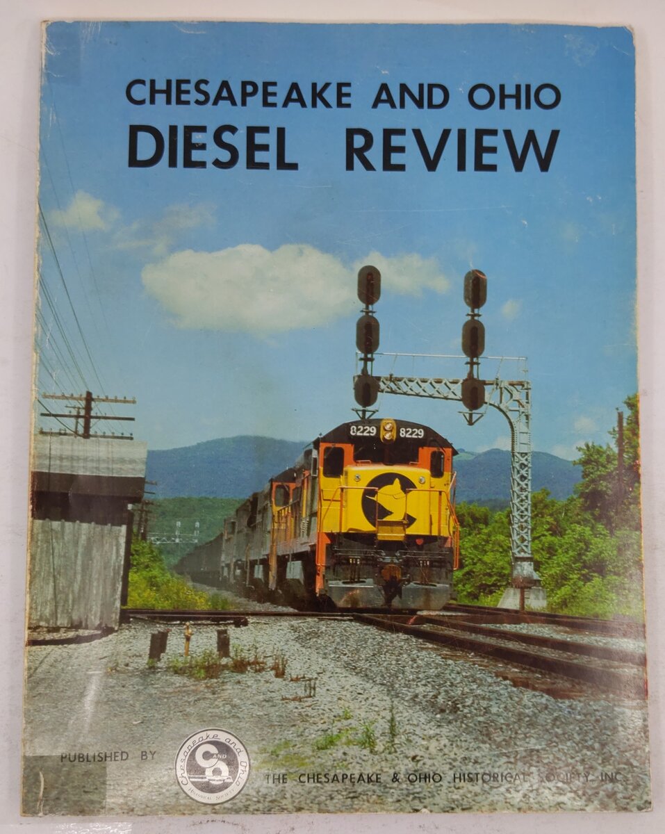 Chesapeake And Ohio Diesel Review Paperback Book By Carl W. Shaver VG