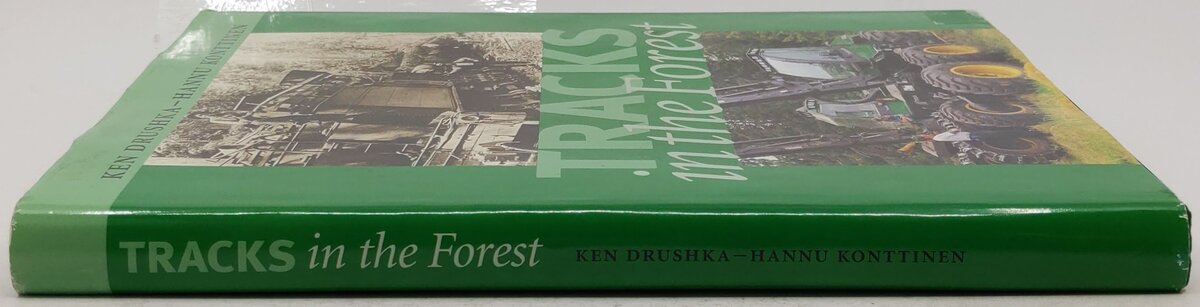 Tracks in the Forest Hardcover Book By Ken Drushka and Hannu Konttinen VG