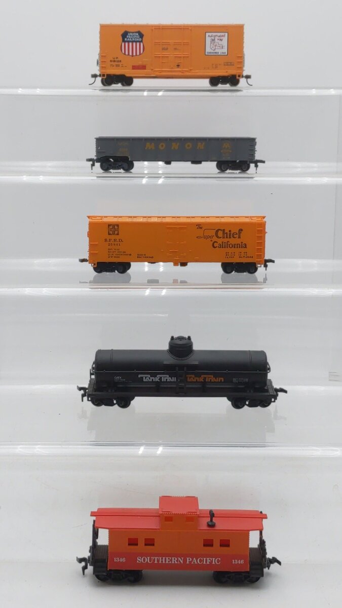 Model Power & Others HO Scale Assorted Freight Cars [5] EX