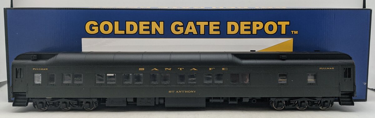 Golden Gate Depot O 2-Rail Santa Fe 12-1 Pullman Sleeper Car 