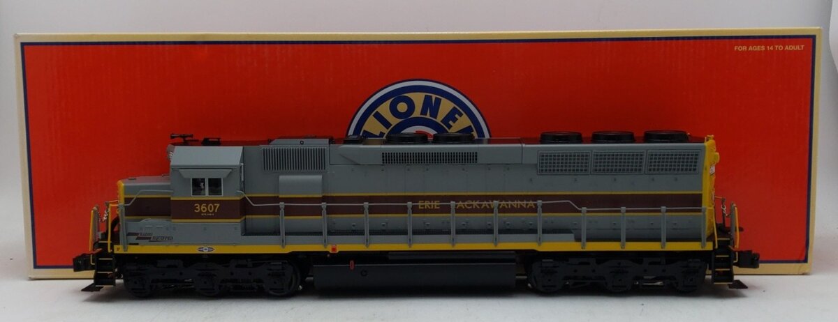 Lionel 6-83368 O Erie Lackawanna Legacy SD45 Diesel Locomotive #3607 EX/Box