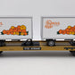 MTH 20-98168 Trailer Train Flat Car with (2) Sunkist 20‘ Trailers #470440 LN/Box