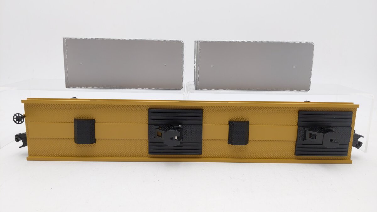 MTH 20-98168 Trailer Train Flat Car with (2) Sunkist 20‘ Trailers #470440 LN/Box