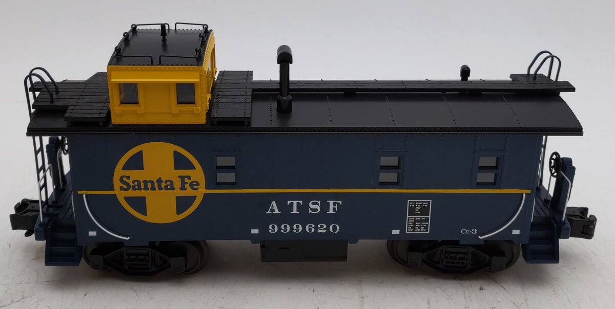 MTH 30-77007 O Gauge Santa Fe RailKing Offset Steel Caboose Car #2243 NIB
