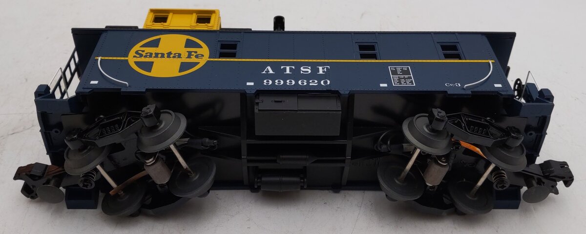 MTH 30-77007 O Gauge Santa Fe RailKing Offset Steel Caboose Car #2243 NIB