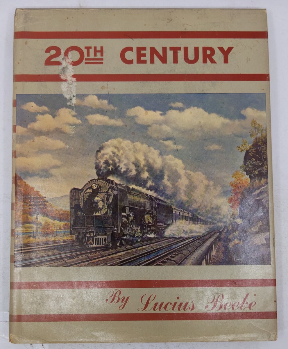 20th Century Hardcover Book By Lucius Beebe VG