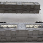 Lionel O Gauge Fort Knox Gold Reserve Cars: #6445 & #9320 [2] VG