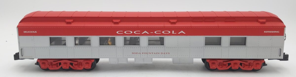 K-Line K4898-0003 O Coca-Cola Heavyweight Soda Fountain Days Diner Passenger Car EX/Box