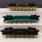 Bachmann G Scale Assorted Flatcars with Stakes [3] VG