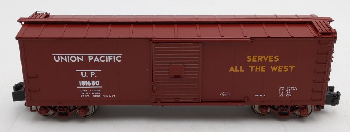 MTH 35-74015 S Modern Union pacific Rebuilt Steel Box Car LN/Box