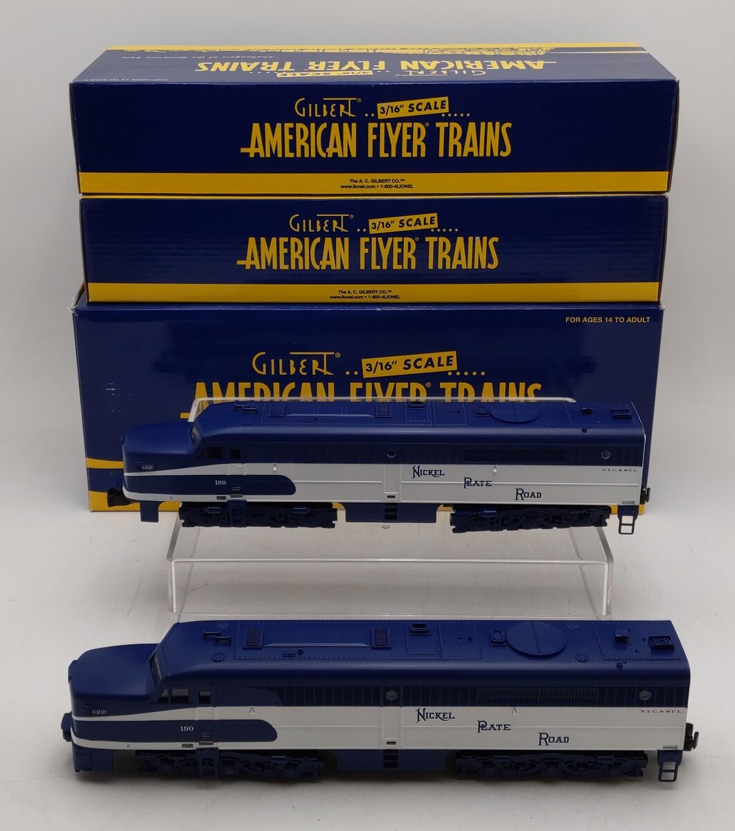 American Flyer 2221140 S NKP Flyerchief PA AA Diesel Locomotive (Set of 2)