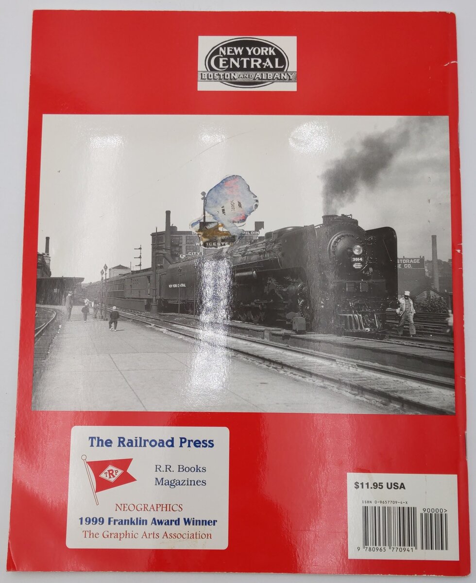 New England 1930s Steam Action Worcester Paperback Book By Bob Liljestrand VG