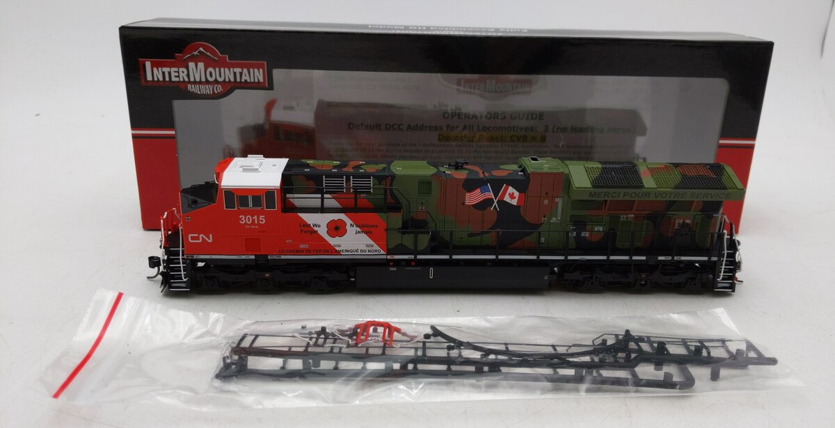 InterMountain 497109S HO CN Veterans ET44 Tier 4 Diesel Loco w/DCC & Sound