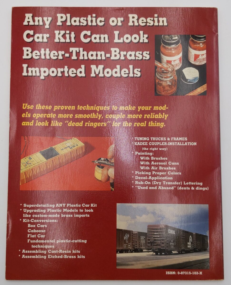 Freight Car Models Vol.1 Paperback Book By Robert Schleicher VG