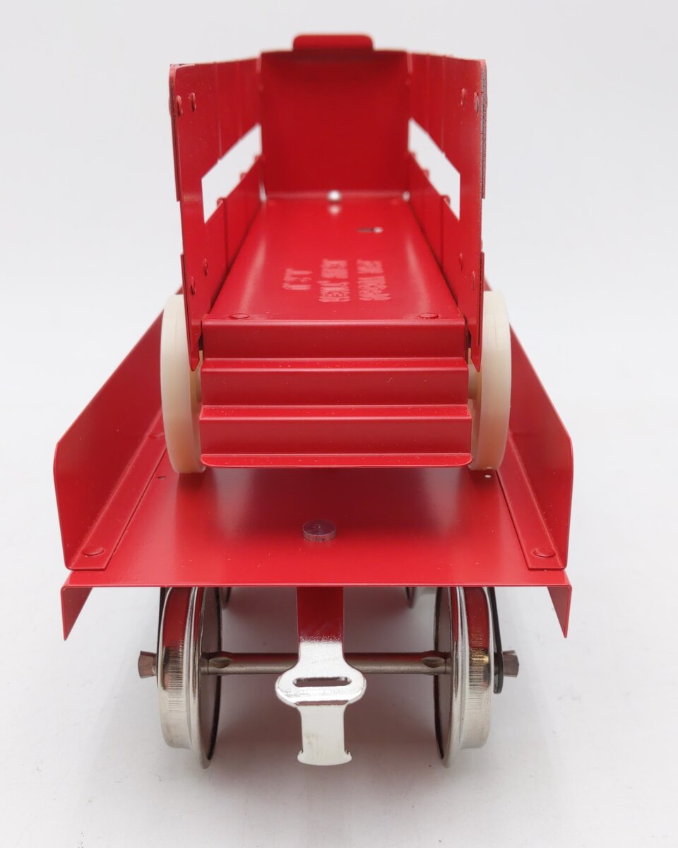 McCoy 256TW Standard Gauge TPC Circus Flat Car w/ Tent Wagon LN/Box