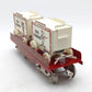 McCoy 256 Standard Gauge Flatcar with Two Ticket Wagons LN/Box