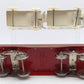 McCoy 256 Standard Gauge Flatcar with Two Ticket Wagons LN/Box