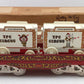 McCoy 256 Standard Gauge Flatcar with Two Ticket Wagons LN/Box
