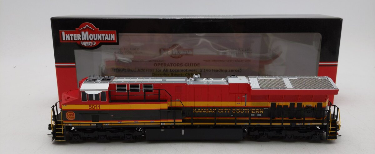 InterMountain 497107S-06 HO KCS ET44C4 Diesel Locomotive #5011 w/LokSound & DCC