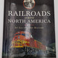 Railroads Across North America Hardcover Book By Claude Wiatrowski VG