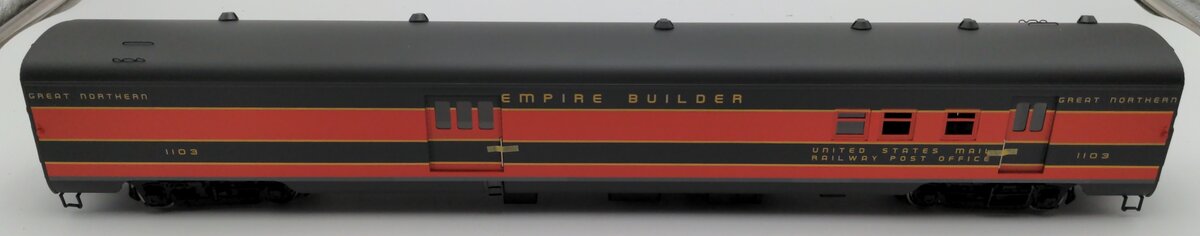 Golden Gate Depot O Great Northern Empire Builder Baggage/Mail Car #1103 2-Rail LN/Box