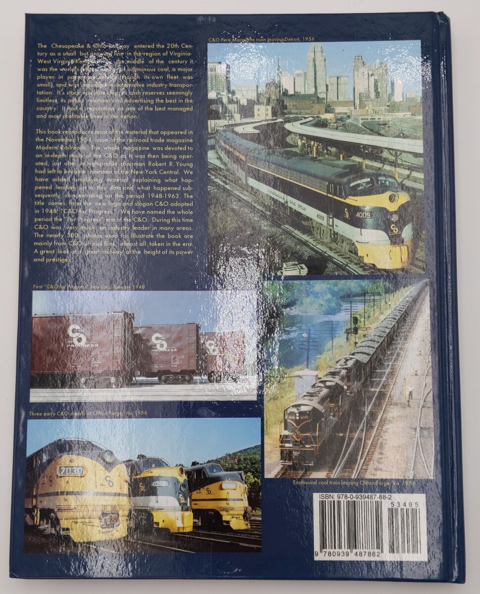 The Chesapeake & Ohio Railway At Mid-Century Hardcover Book Thomas W. Dixon Jr EX