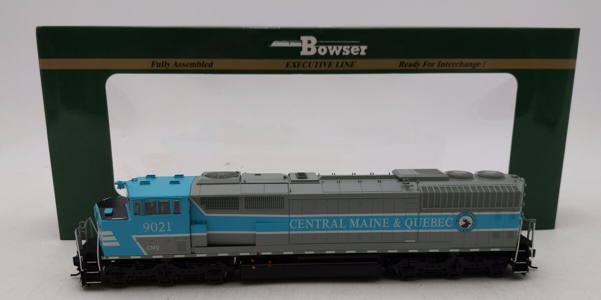 Bowser 24986 HO Scale CM&Q SD40-2F Diesel Locomotive #9021 W/SD LN/Box