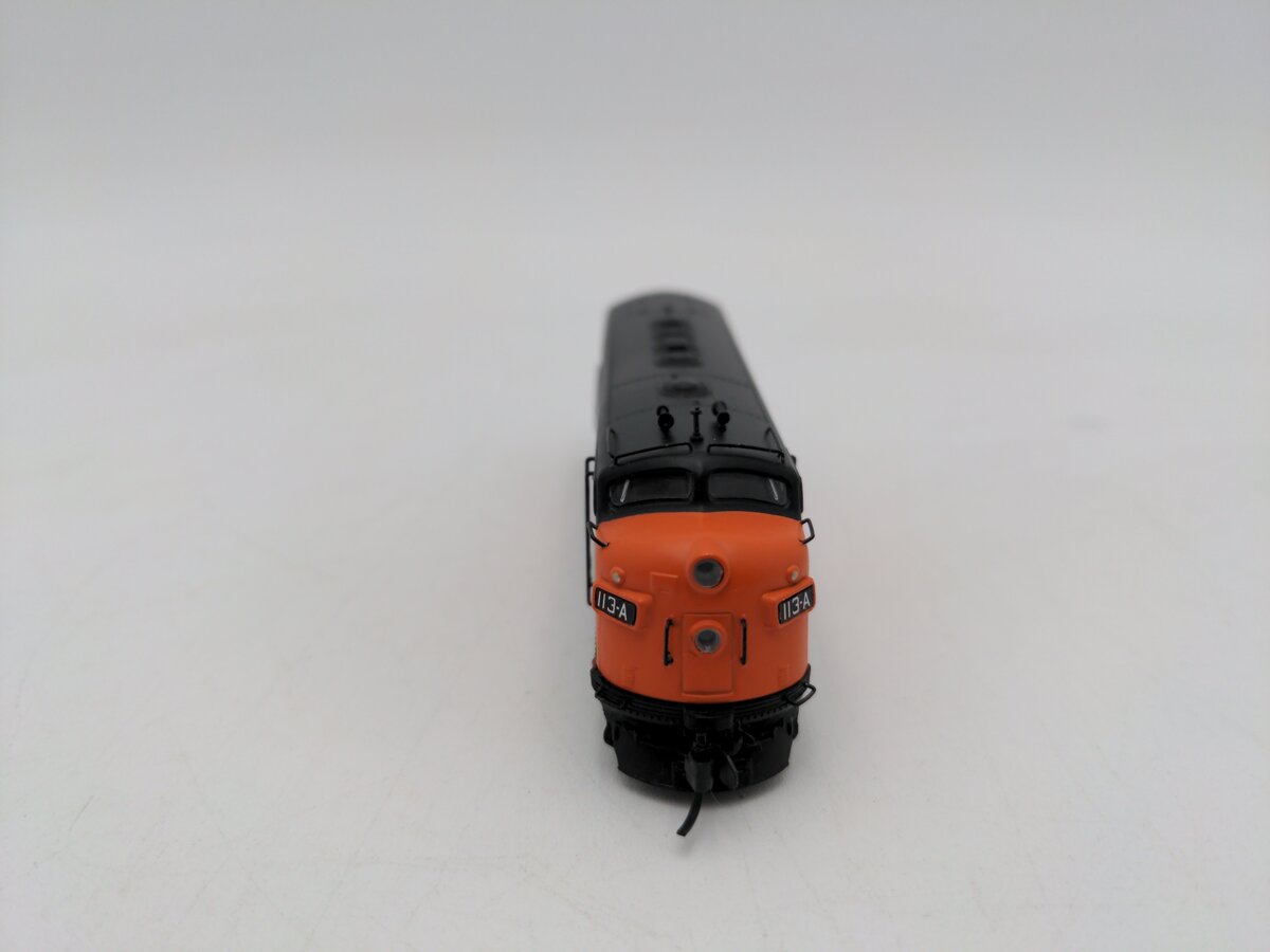Broadway Limited 7772 N MILW EMD F7A Diesel Locomotive w/Sound/DC/DCC #113A EX/Box