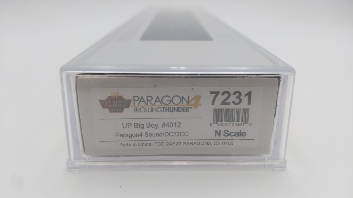 Broadway Limited 7231 N UP 4-8-8-4 Big Boy Steam Locomotive Sound/DC/DCC #4012