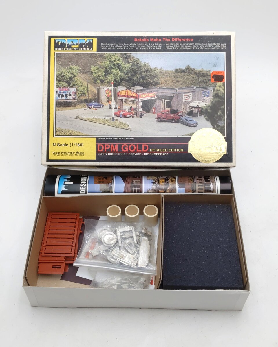 DPM 66200 N Jerry Riggs Quick Service Building Kit EX/Box