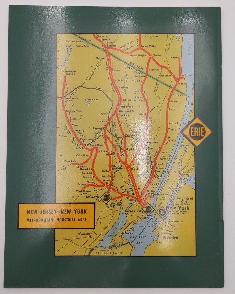 Erie Railroad New Jersey Memories Paperback Book By Bob Pennisi EX